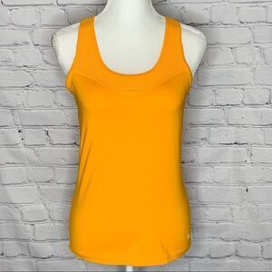 Nike Pro Dri Fit Orange mesh racerback tank